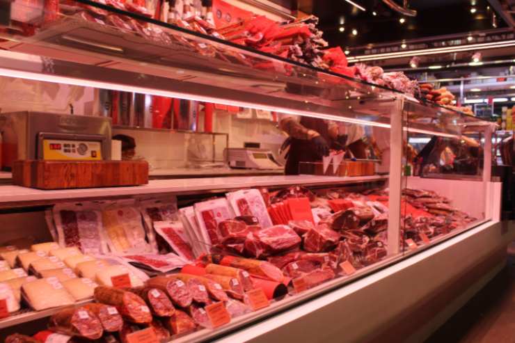 carne al supermercato