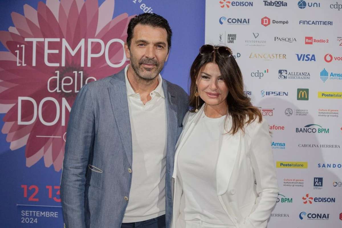 Gigi Buffon e Ilaria D'Amico