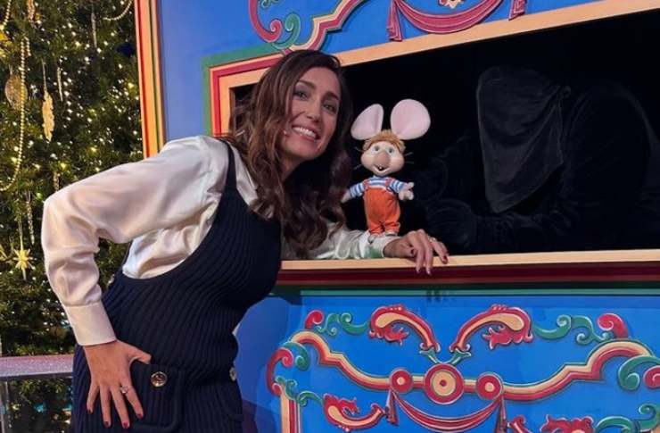 Caterina Balivo e Topo Gigio 